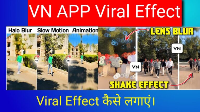 VN APP में वाइरल इफेक्ट कैसे लगाए। VN APP Me Viral Effect Kaise Lagaye